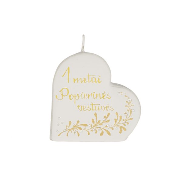 1 metai – Popierinės vestuvės