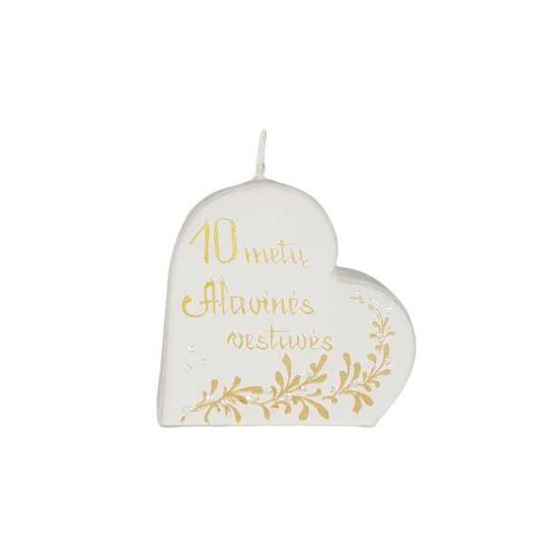 10 metų - Alavinės vestuvės