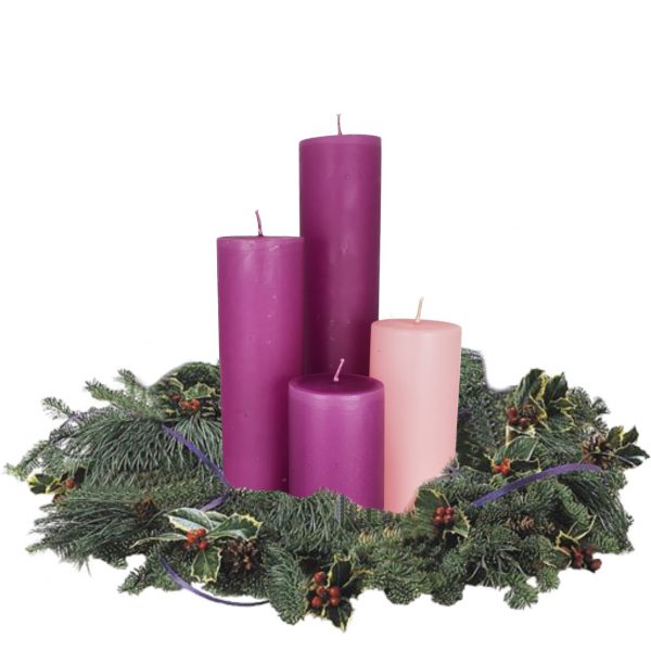 Advento žvakių rinkinys