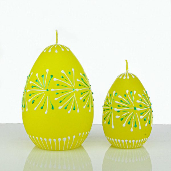 Kiaušinio formos žvakė