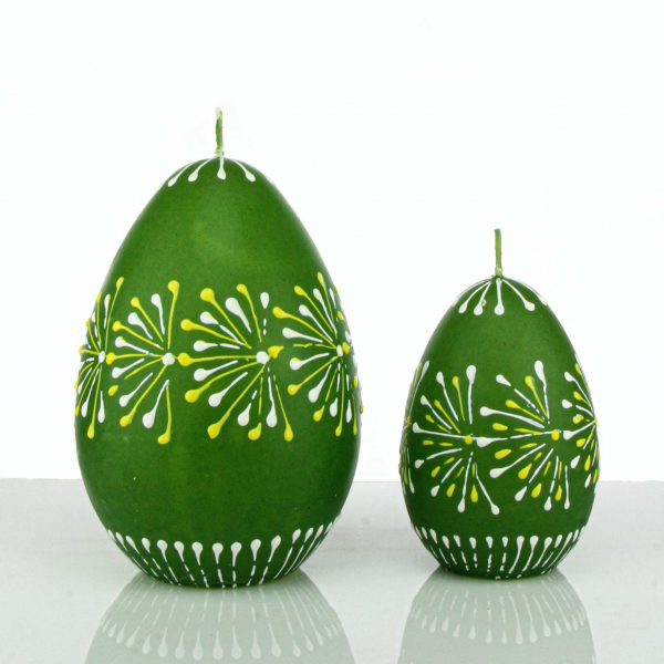 Kiaušinio formos žvakė