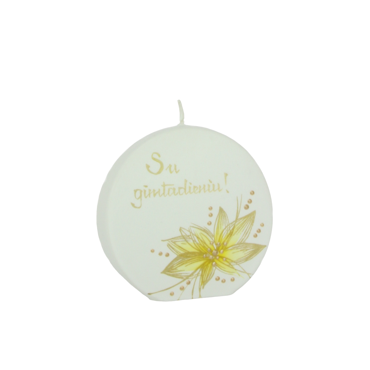 Žvakė su Jūsų užrašu