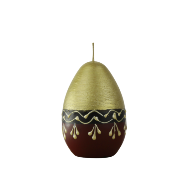 Kiaušinio formos žvakė